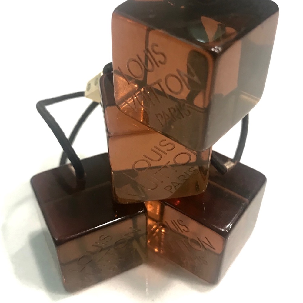 AUTHENTIC Louis Vuitton Hair Cubes